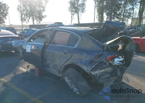 2009 Infiniti G37X z USA, uszkodzony, nr VIN JNKCV61F69M361693